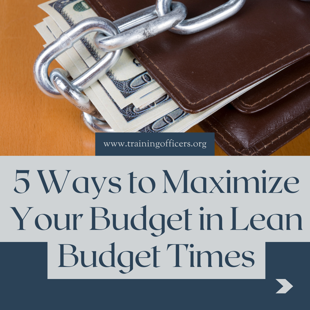 Featured image for “Maximizing Your Budget in Lean Budget Times”